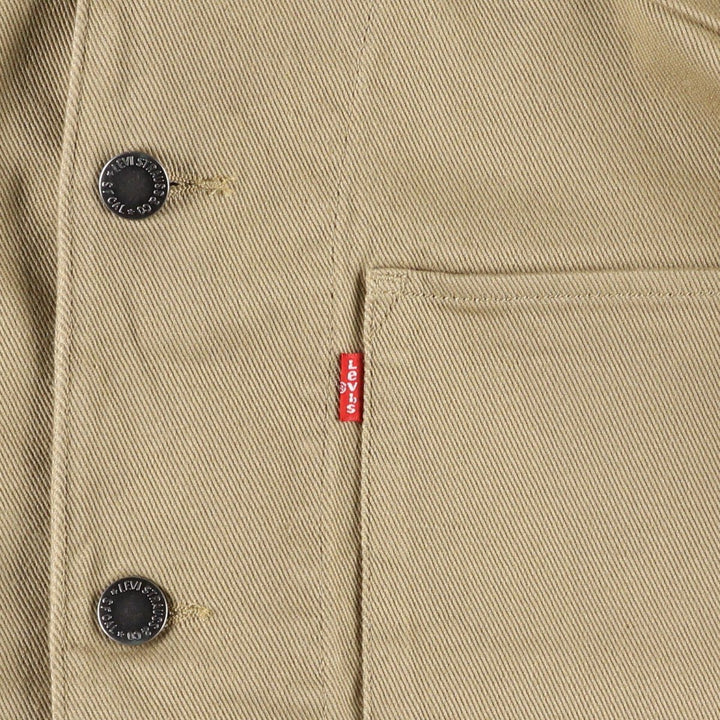 Levi's cotton jacket, men's size M cotton Beige type Vintage Second Hand