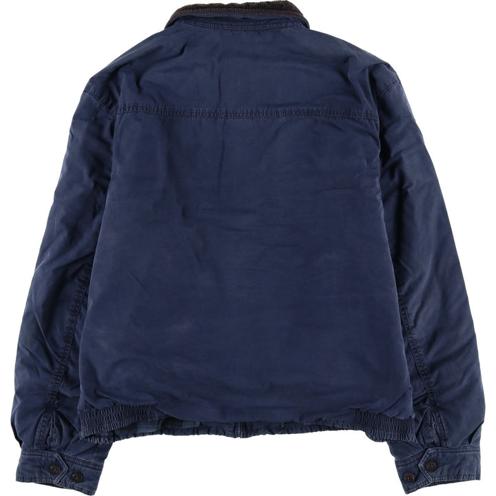 Ralph Lauren POLO by Ralph Lauren padded swing top sports jacket, men's size XL cotton navy blue type Vintage Second Hand