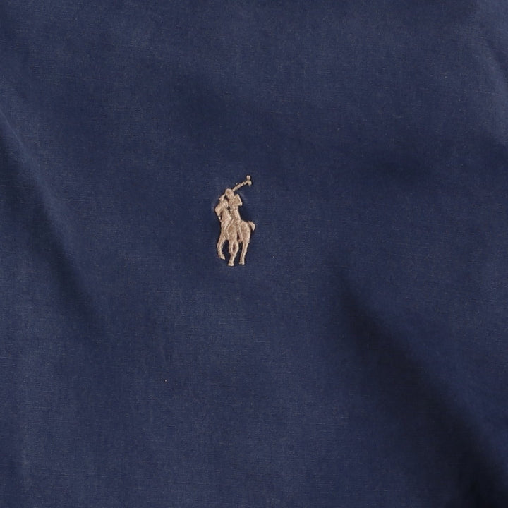 Ralph Lauren POLO by Ralph Lauren padded swing top sports jacket, men's size XL cotton navy blue type Vintage Second Hand