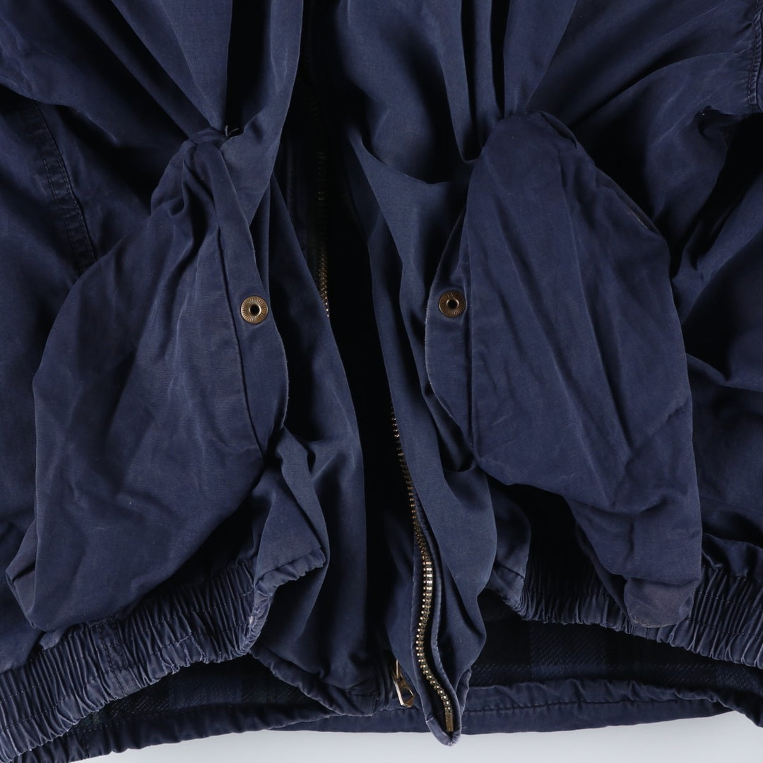 Ralph Lauren POLO by Ralph Lauren padded swing top sports jacket, men's size XL cotton navy blue type Vintage Second Hand