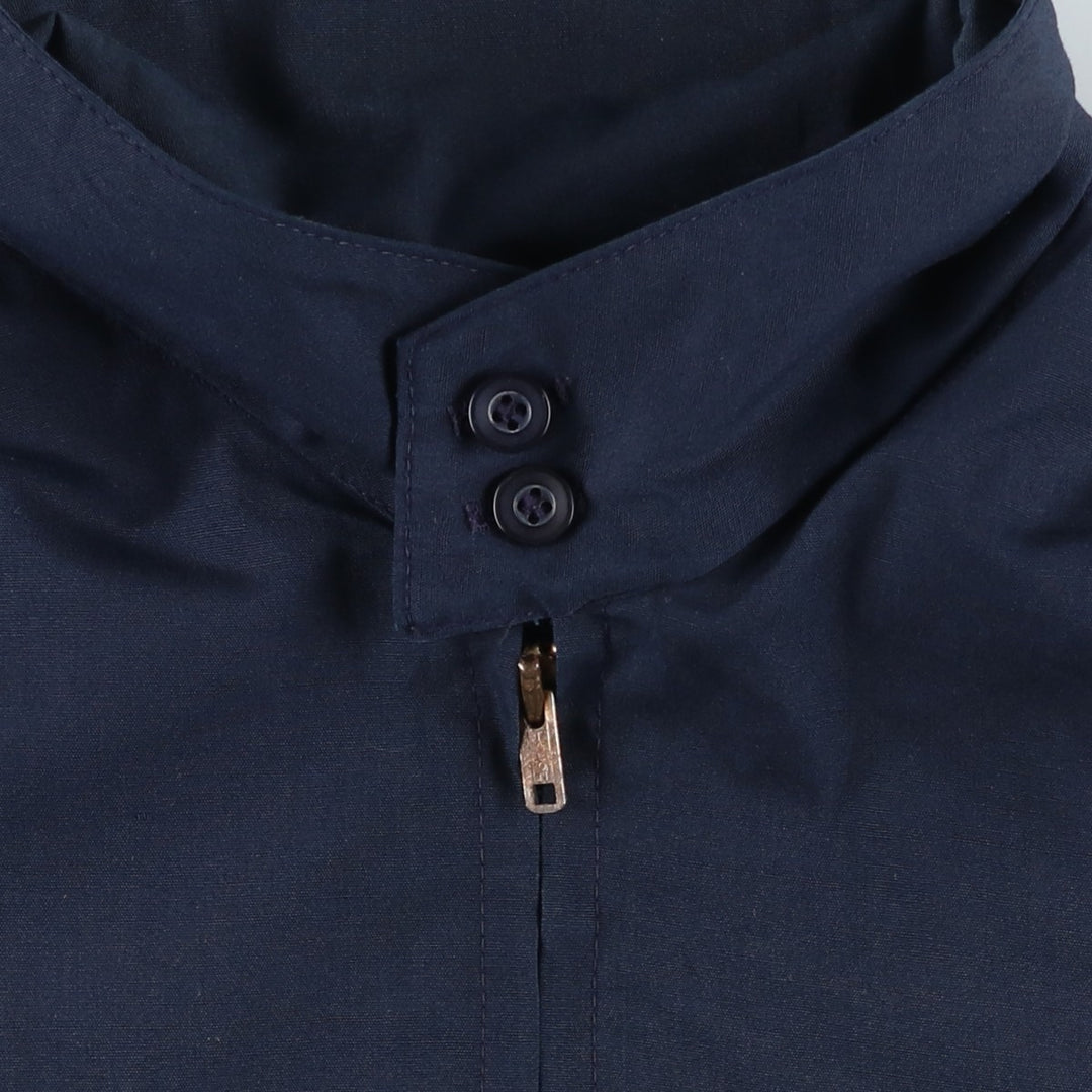Vintage 1970'S Sears Sportswear Perma-Press Harrington Jacket, Swing Top, Men's Size L unclear navy blue type Vintage Second Hand