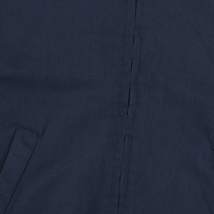 Vintage 1970'S Sears Sportswear Perma-Press Harrington Jacket, Swing Top, Men's Size L unclear navy blue type Vintage Second Hand