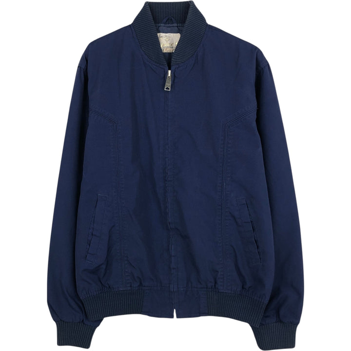 1980'S Spicer Blouson, Men's Size M (approx.), Vintage polyester navy blue type Vintage Second Hand