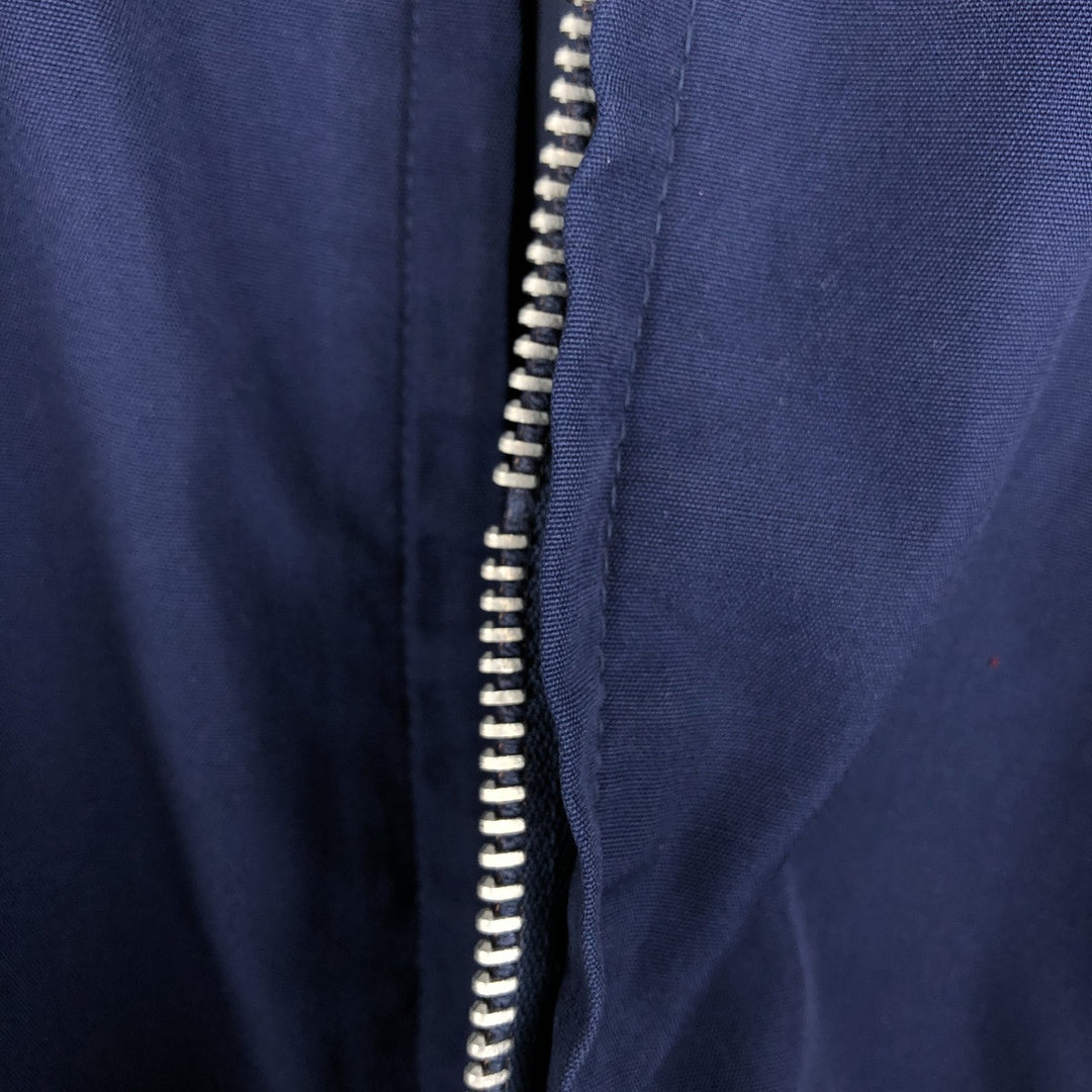 1980'S Spicer Blouson, Men's Size M (approx.), Vintage polyester navy blue type Vintage Second Hand