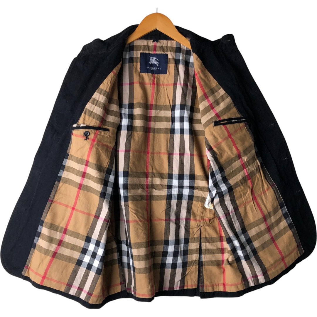 Burberry's BURBERRY LONDON cotton jacket, men's size L cotton black type Vintage Second Hand