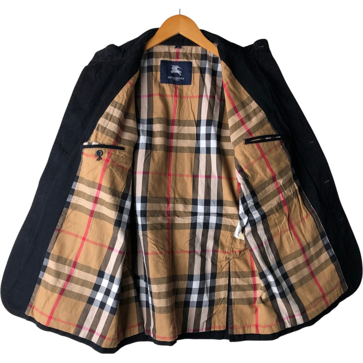 Burberry's BURBERRY LONDON cotton jacket, men's size L cotton black type Vintage Second Hand