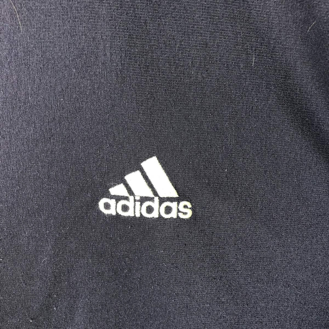 00'S adidas jersey track jacket, men's size M polyester Purple type blue-purple Vintage Second Hand