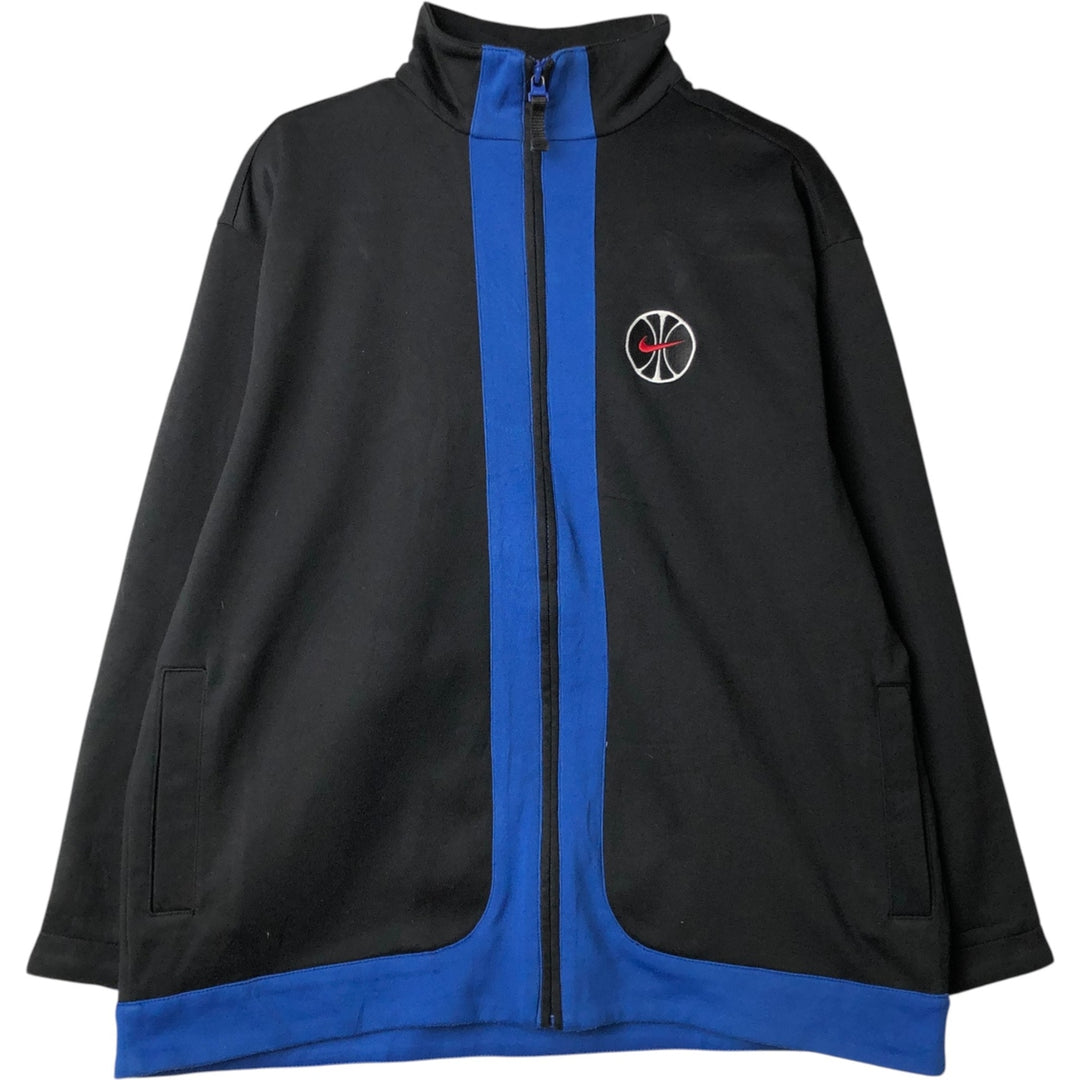 90'S - Vintage Nike Team Sport Track Jacket, Men's Size L polyester black type Vintage Second Hand