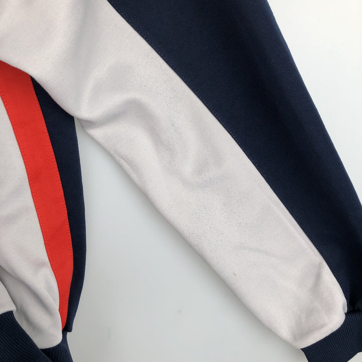1980'S Adidas Trefoil Logo Jersey Track Jacket, Men's XL unclear gray type Vintage Second Hand