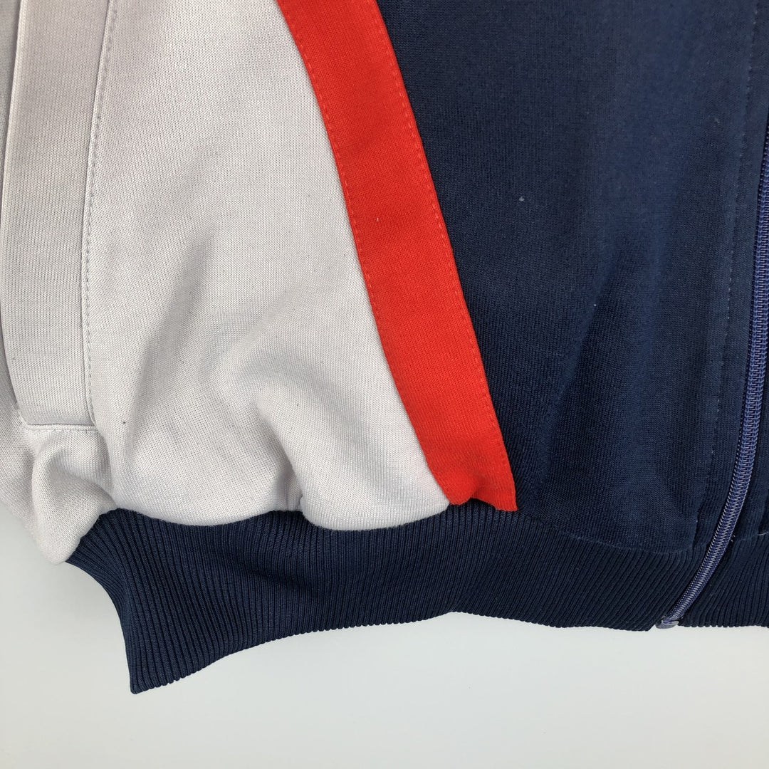 1980'S Adidas Trefoil Logo Jersey Track Jacket, Men's XL unclear gray type Vintage Second Hand