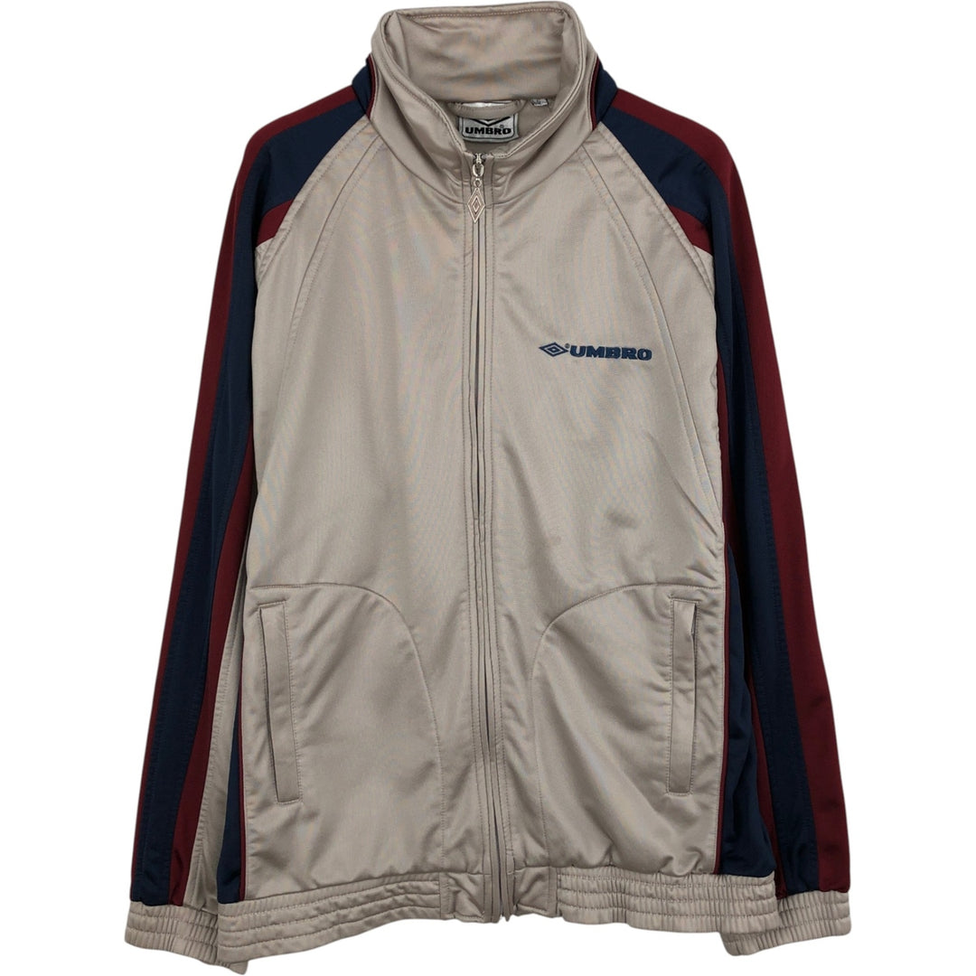 2000'S Umbro Jersey Track Jacket, Men's Size Small polyester gray type Vintage Second Hand
