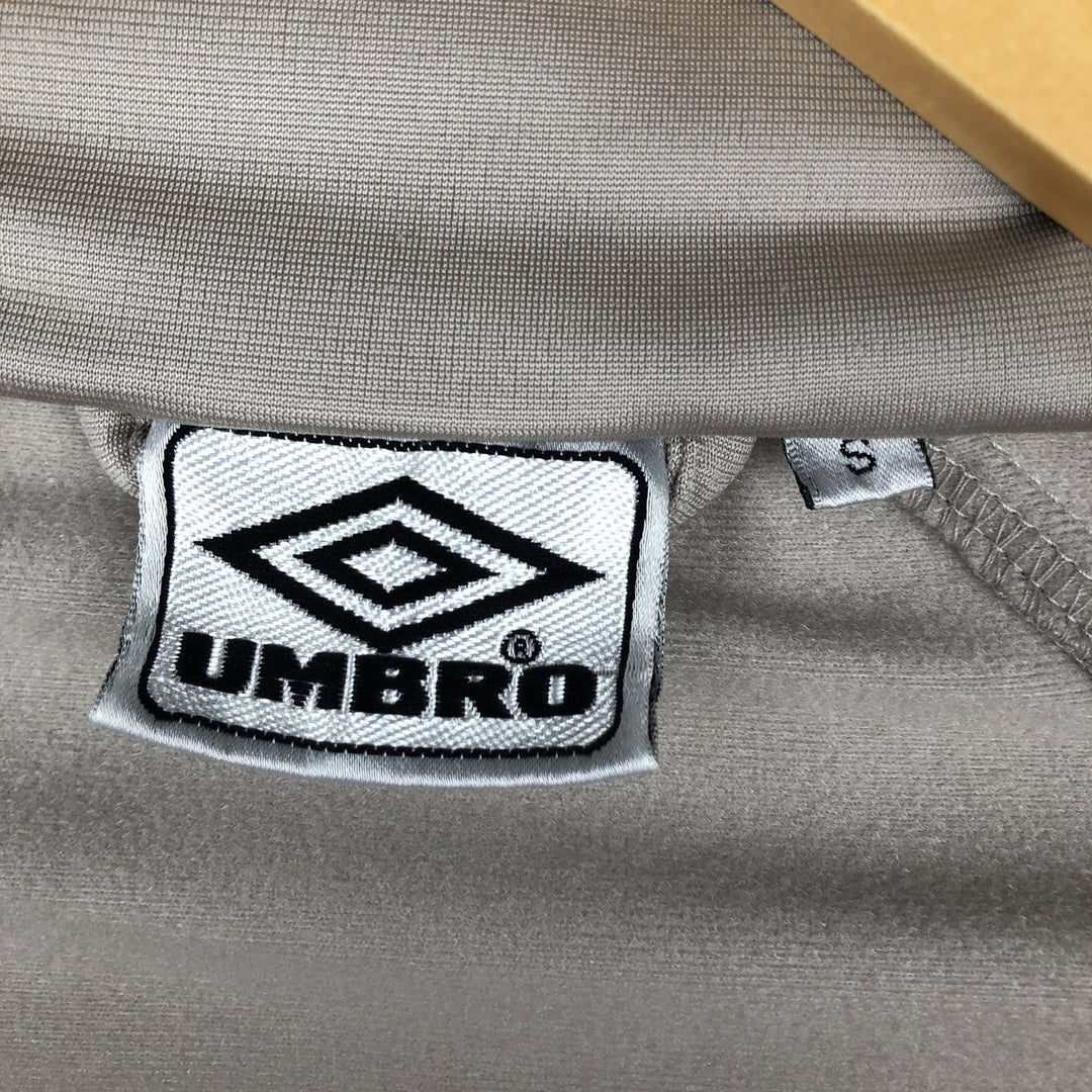 2000'S Umbro Jersey Track Jacket, Men's Size Small polyester gray type Vintage Second Hand