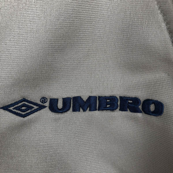 2000'S Umbro Jersey Track Jacket, Men's Size Small polyester gray type Vintage Second Hand