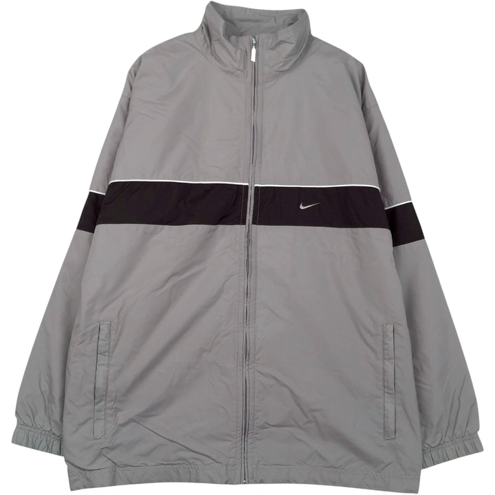 00'S Nike Nylon Jacket Men's XL Nylon gray type Vintage Second Hand