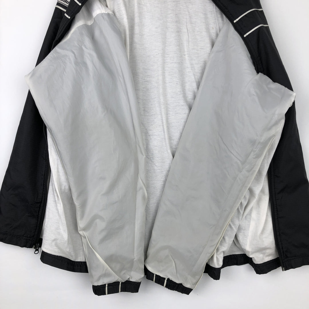 2000'S Nike Bauer Ripstop Nylon Jacket, Men's XL Nylon black type Vintage Second Hand