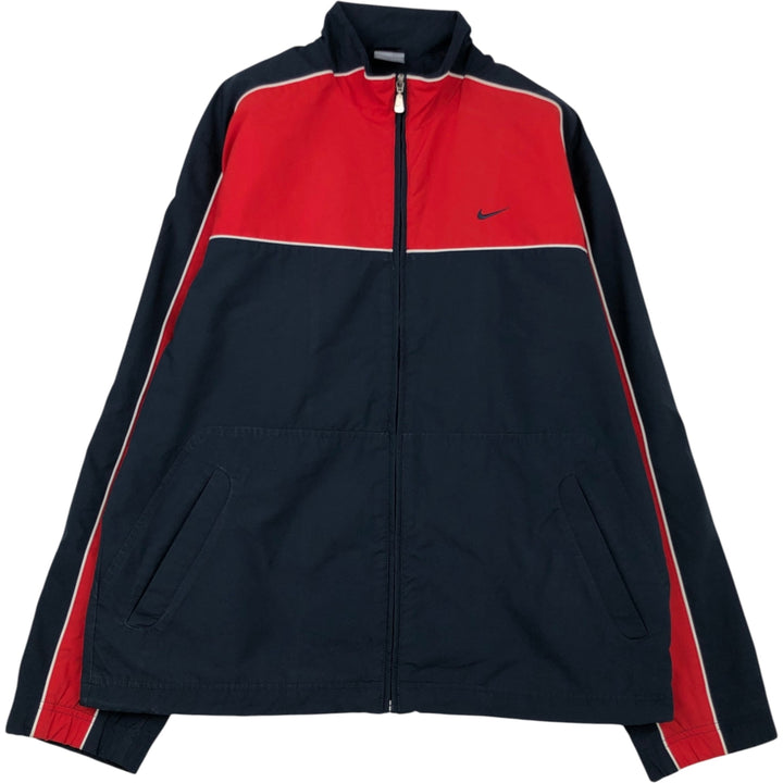 2000'S Nike Zip-Up Jacket, Men's Size L unclear navy blue type Vintage Second Hand
