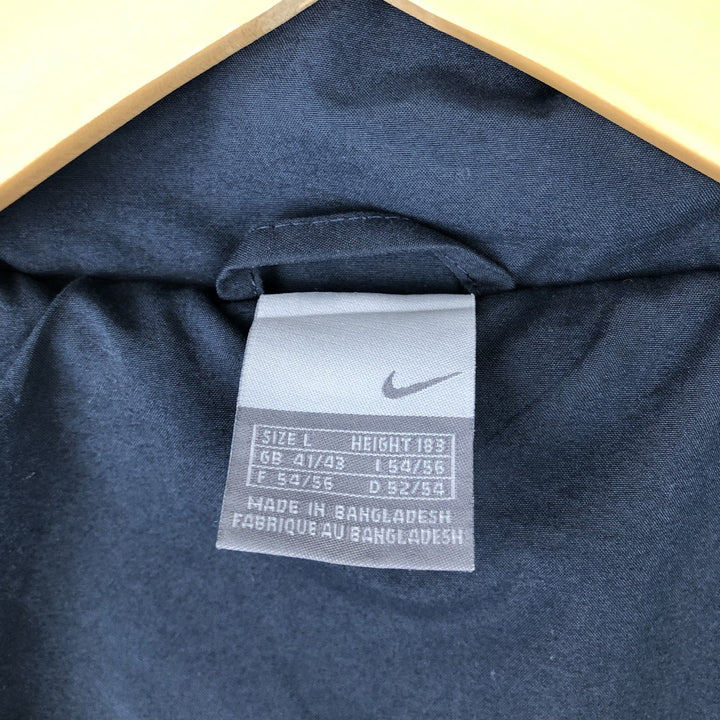 2000'S Nike Zip-Up Jacket, Men's Size L unclear navy blue type Vintage Second Hand