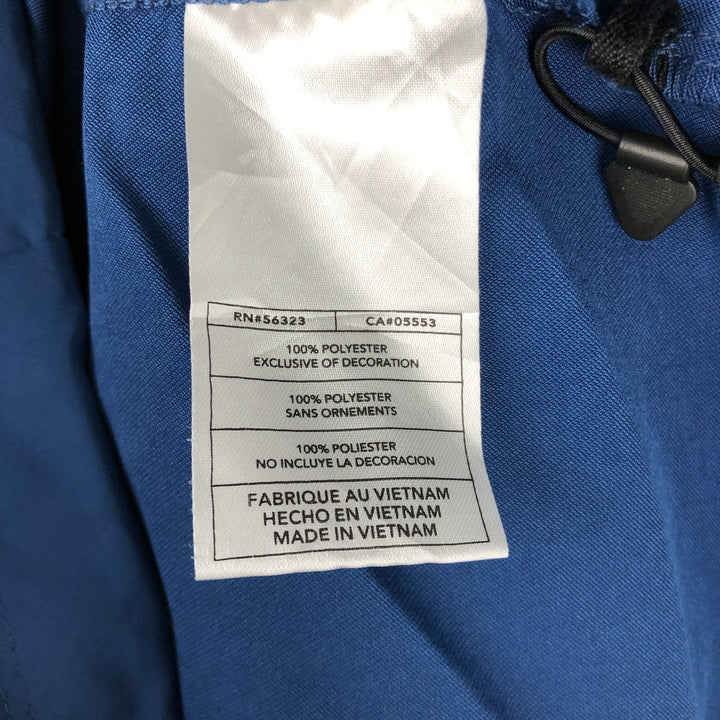 Nike Golf Half-Zip Nylon Pullover, Men's XL (Equivalent) polyester blue type Vintage Second Hand