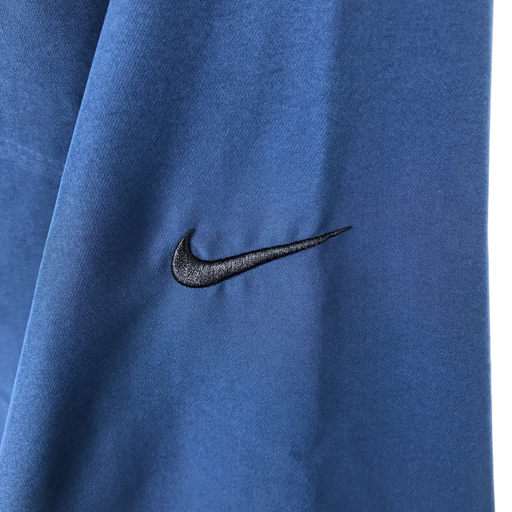Nike Golf Half-Zip Nylon Pullover, Men's XL (Equivalent) polyester blue type Vintage Second Hand