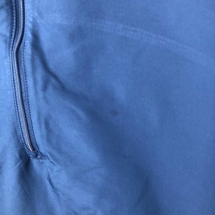 Nike Golf Half-Zip Nylon Pullover, Men's XL (Equivalent) polyester blue type Vintage Second Hand
