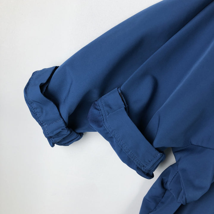 Nike Golf Half-Zip Nylon Pullover, Men's XL (Equivalent) polyester blue type Vintage Second Hand