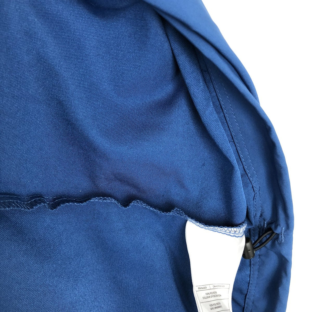 Nike Golf Half-Zip Nylon Pullover, Men's XL (Equivalent) polyester blue type Vintage Second Hand
