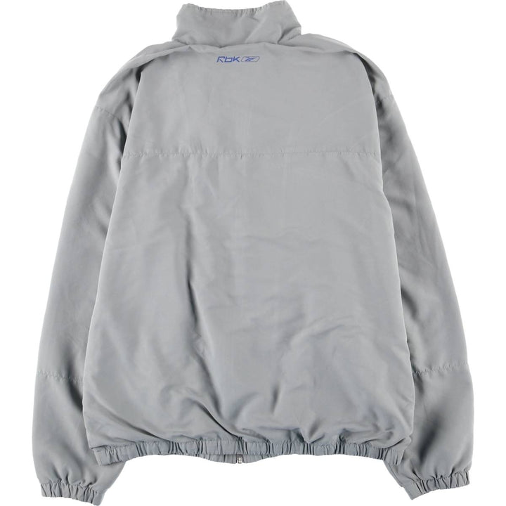 Reebok Windbreaker Men's Size L polyester gray type Vintage Second Hand