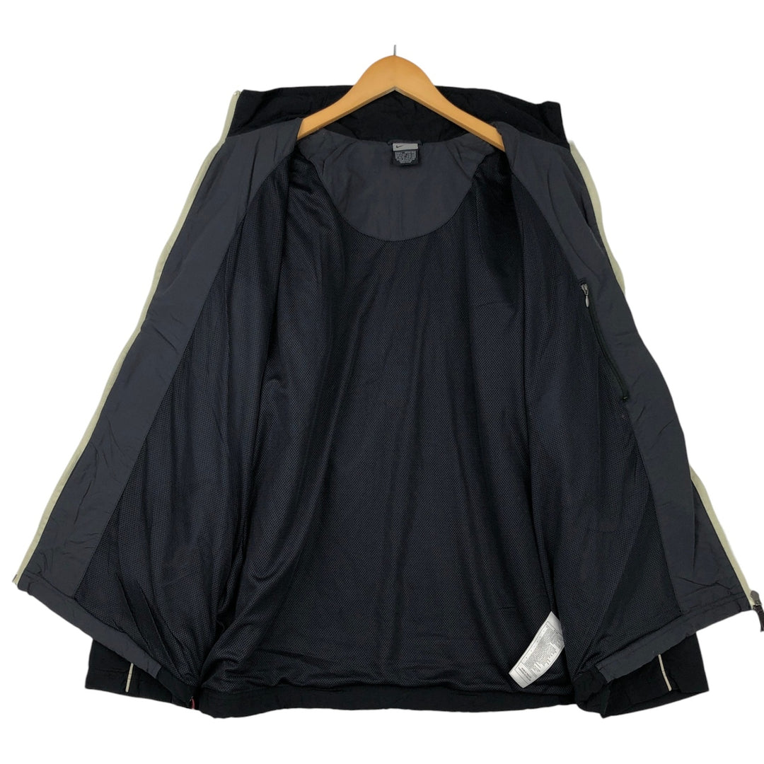 00'S Nike Nylon Jacket Men's Size L Nylon black type Vintage Second Hand