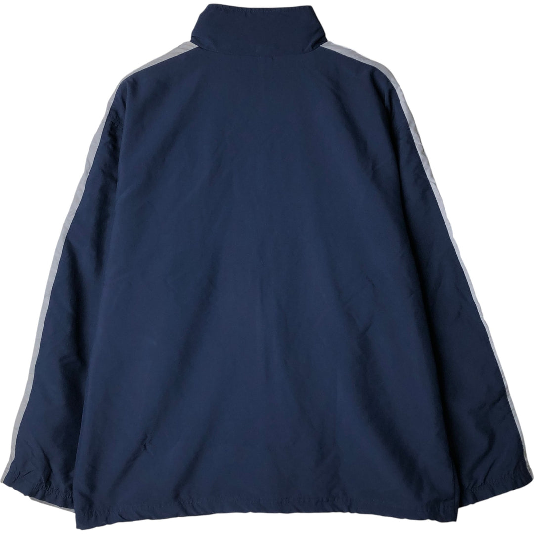 Reebok Windbreaker Men's Size L polyester navy blue type Vintage Second Hand