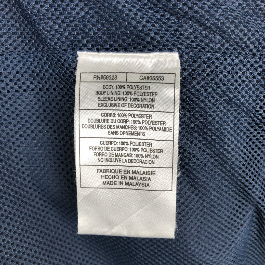00'S Nike Windbreaker Men's XL polyester navy blue type Vintage Second Hand