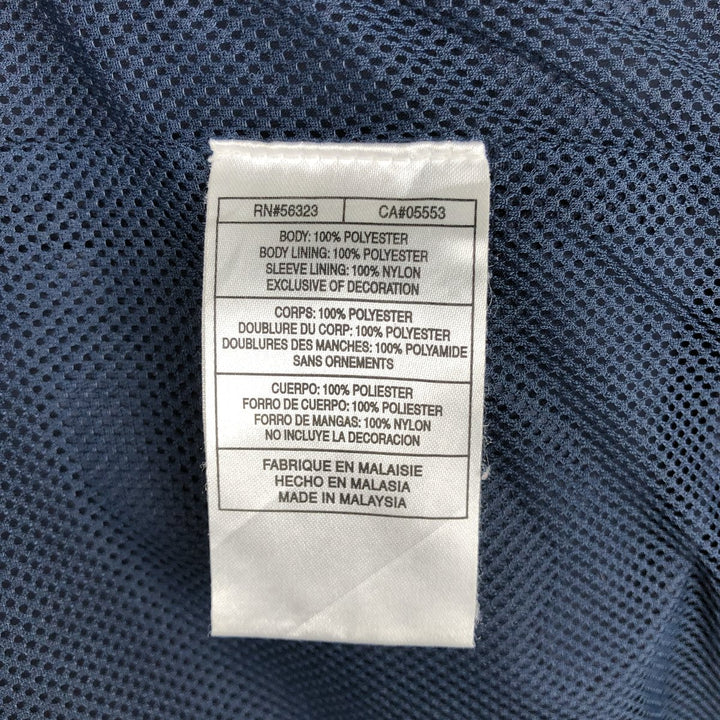 00'S Nike Windbreaker Men's XL polyester navy blue type Vintage Second Hand