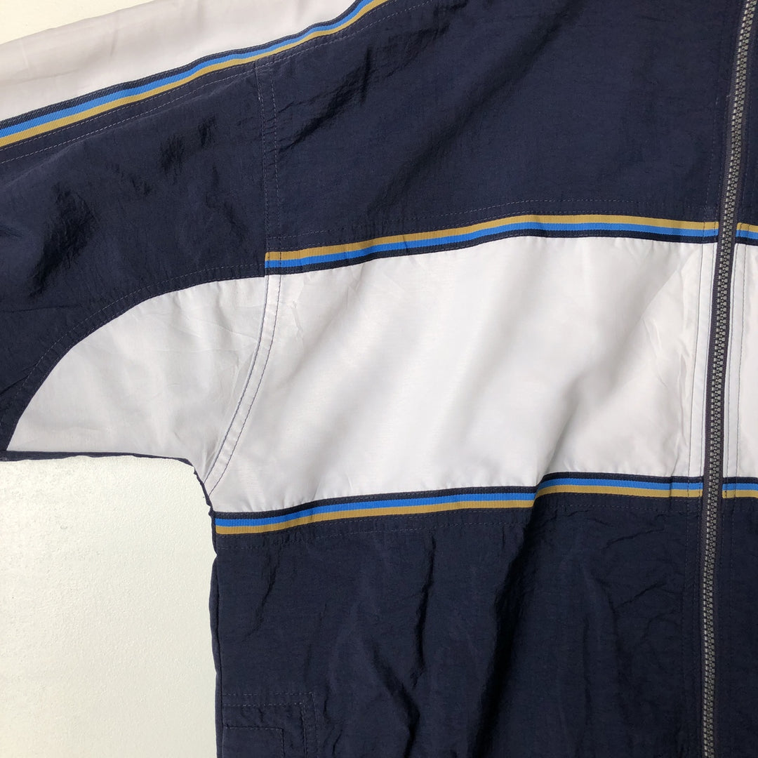 90'S Puma zip-up jacket, men's size L equivalent, vintage. unclear white type Vintage Second Hand
