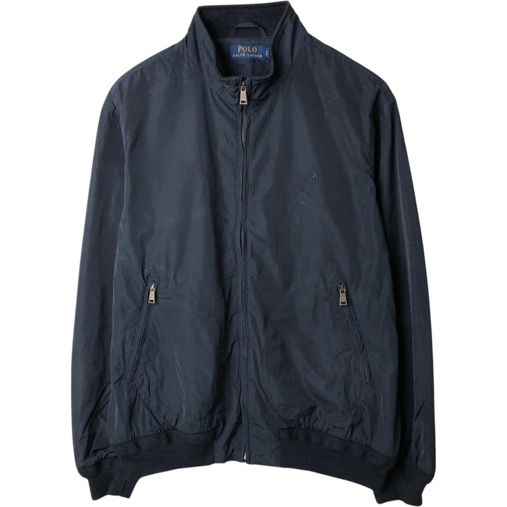 Ralph Lauren POLO RALPH LAUREN windbreaker, men's size L polyester navy blue type Vintage Second Hand