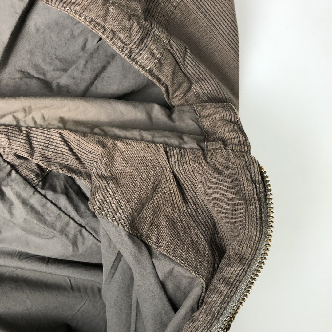 Carhartt Striped Cotton Parka, Men's XXL cotton Khaki type Vintage Second Hand