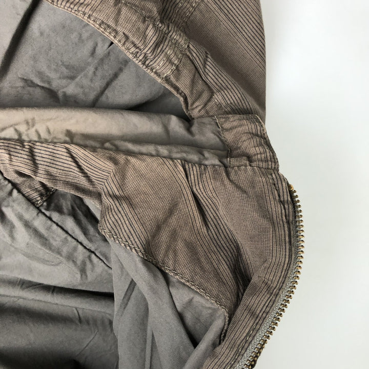 Carhartt Striped Cotton Parka, Men's XXL cotton Khaki type Vintage Second Hand