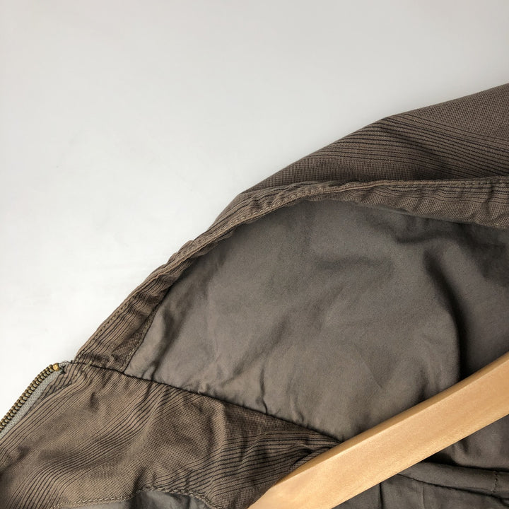 Carhartt Striped Cotton Parka, Men's XXL cotton Khaki type Vintage Second Hand