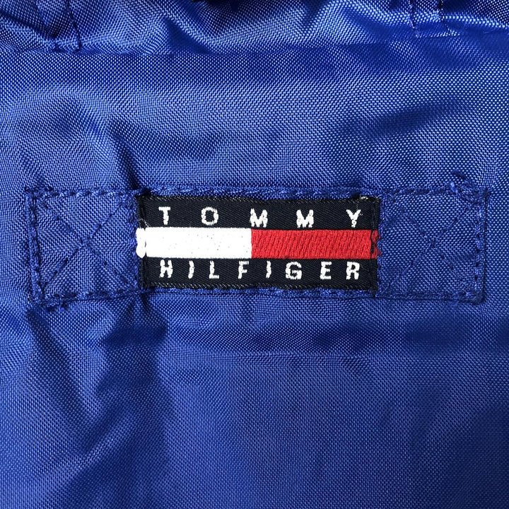 90'S Tommy Hilfiger nylon parka, men's size L Nylon blue type Vintage Second Hand