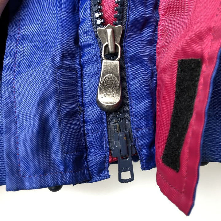 90'S Tommy Hilfiger nylon parka, men's size L Nylon blue type Vintage Second Hand