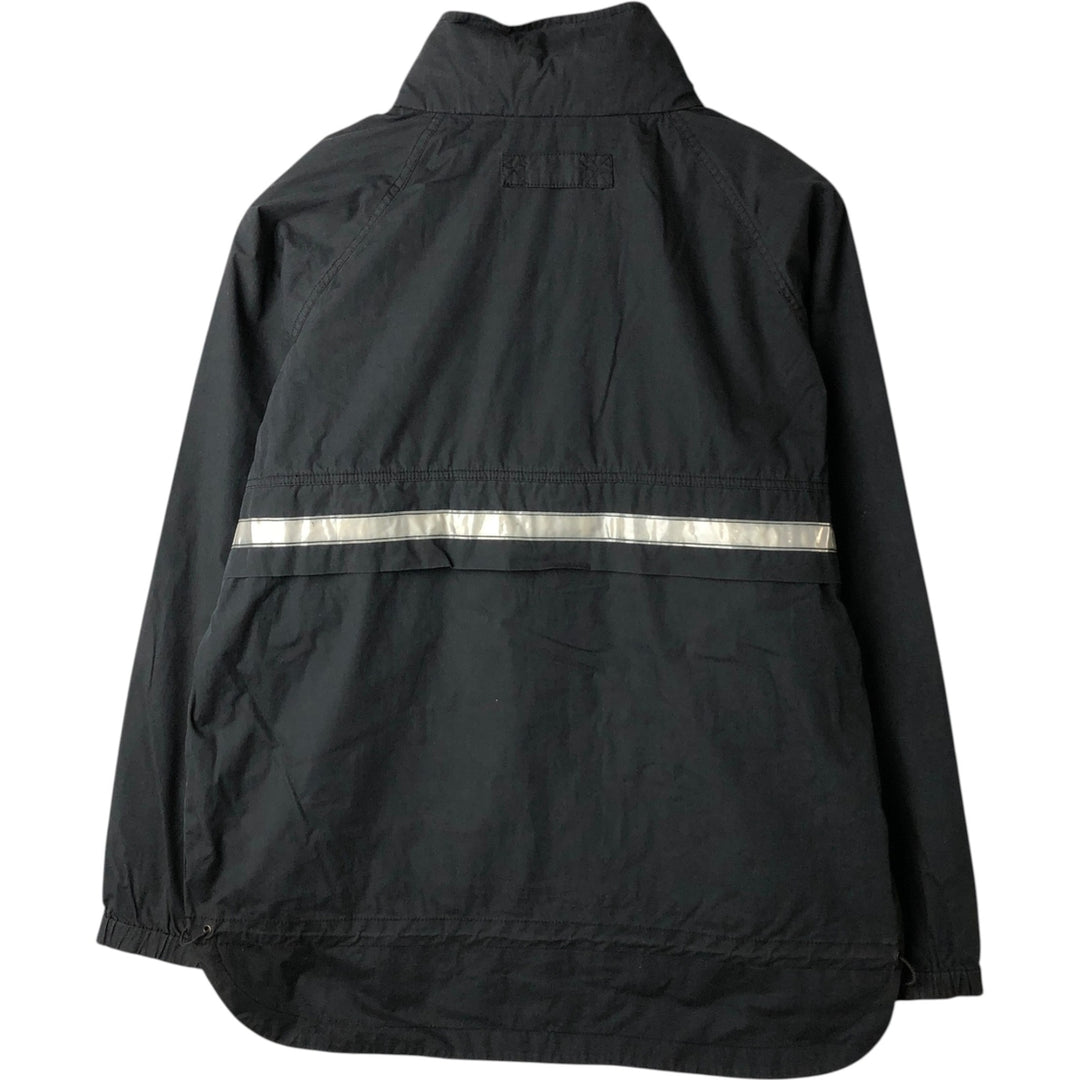 90'S Calvin Klein Jeans Half-Zip Anorak Parka, Men's Size L polyester black type Vintage Second Hand
