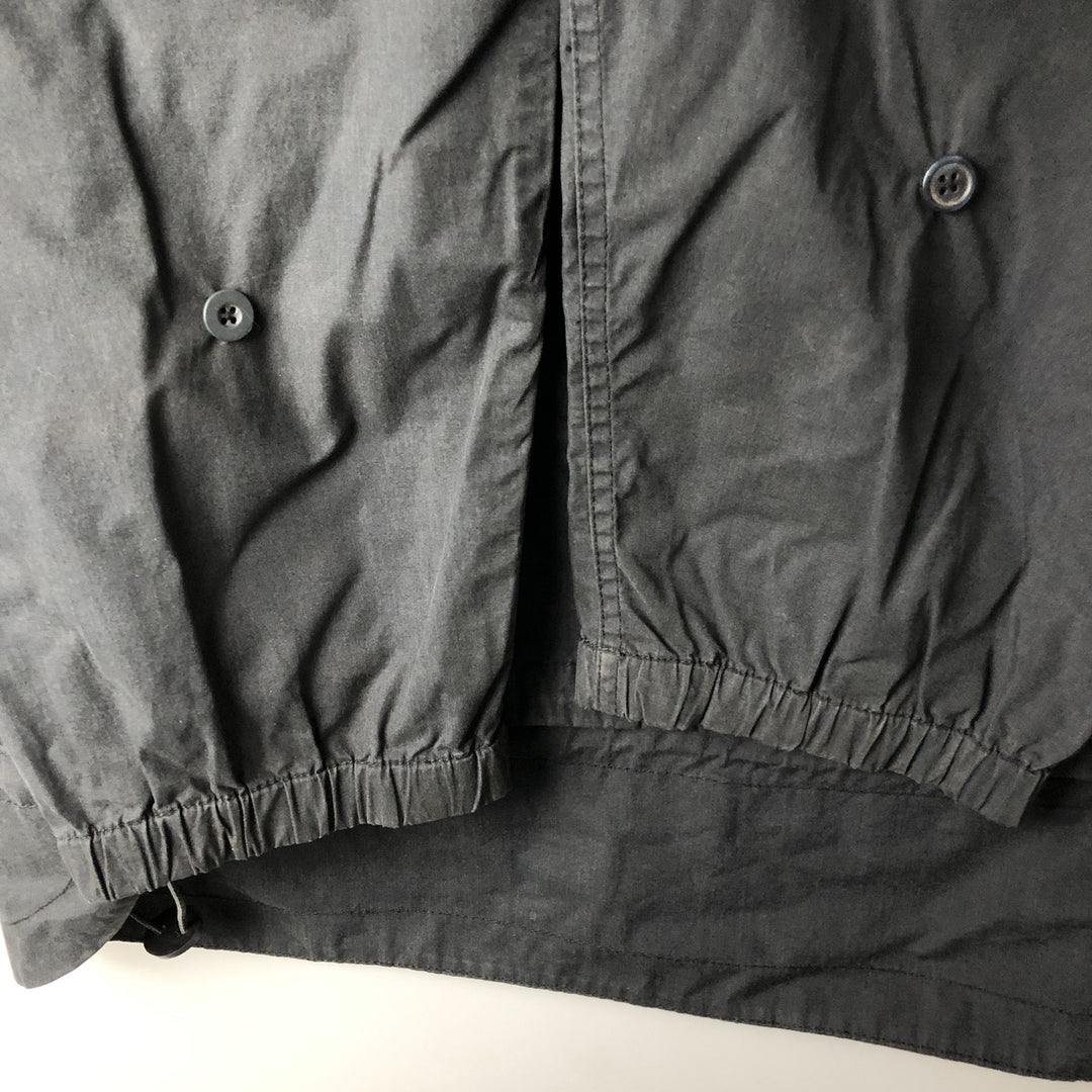 90'S Calvin Klein Jeans Half-Zip Anorak Parka, Men's Size L polyester black type Vintage Second Hand