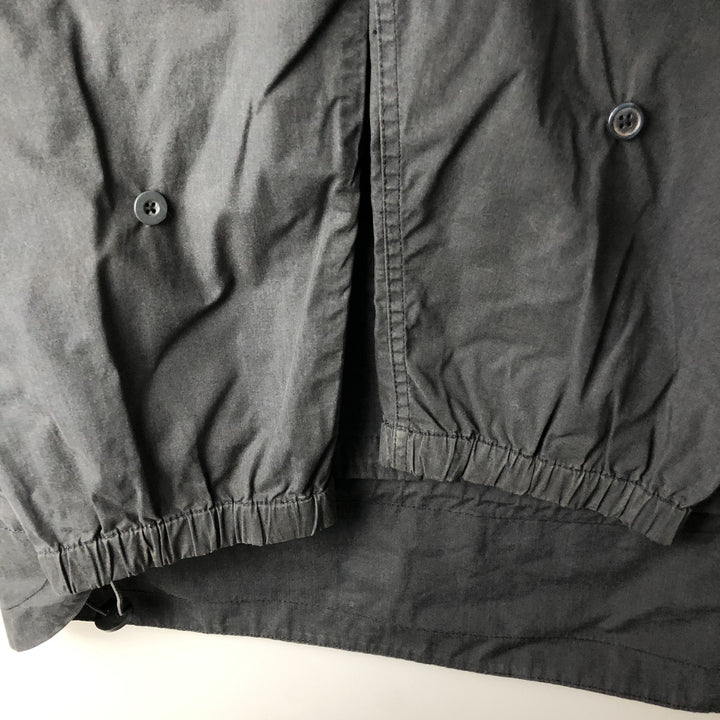 90'S Calvin Klein Jeans Half-Zip Anorak Parka, Men's Size L polyester black type Vintage Second Hand