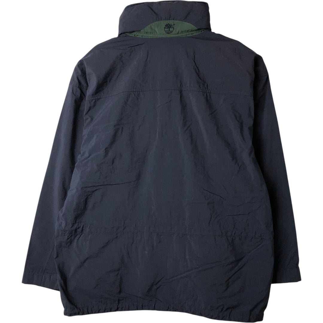 90s-00'S Timberland WeatherGear Nylon Jacket, Men's Size L Nylon navy blue type Vintage Second Hand