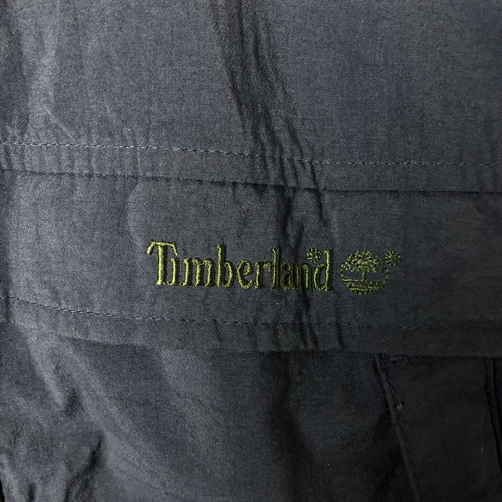 90s-00'S Timberland WeatherGear Nylon Jacket, Men's Size L Nylon navy blue type Vintage Second Hand