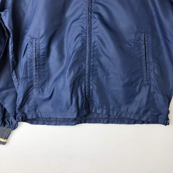 Vintage 1970'S West Wind windbreaker, men's size L unclear navy blue type Vintage Second Hand