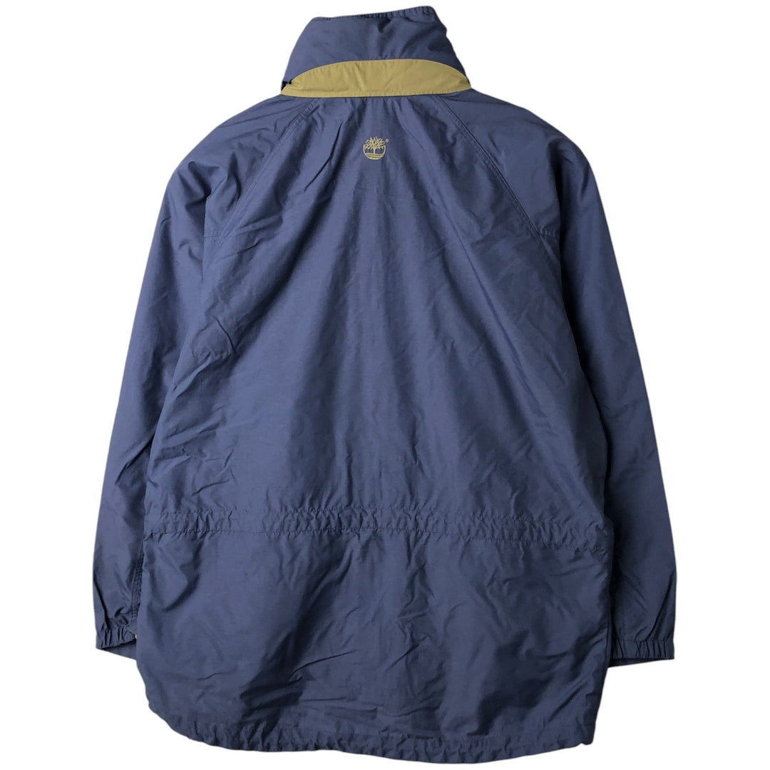 90'S Timberland WeatherGear nylon jacket, men's size L Nylon navy blue type Vintage Second Hand