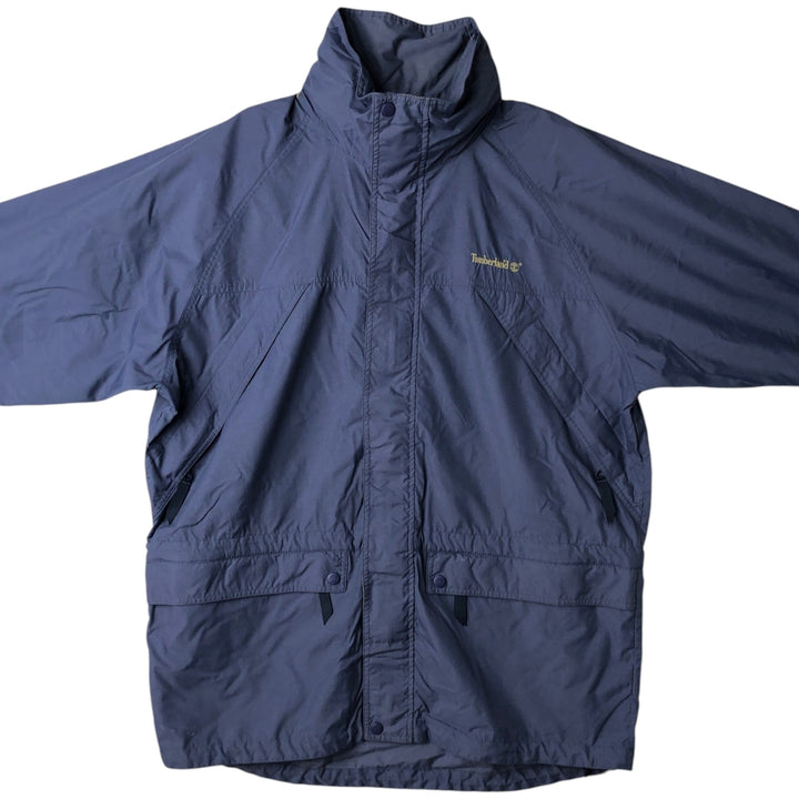 90'S Timberland WeatherGear nylon jacket, men's size L Nylon navy blue type Vintage Second Hand