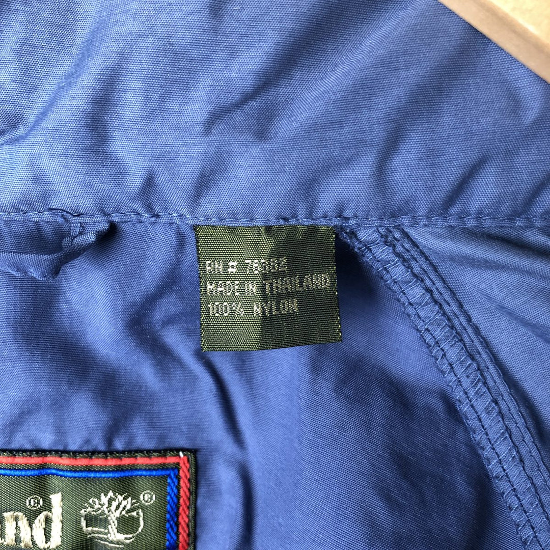 90'S Timberland WeatherGear nylon jacket, men's size L Nylon navy blue type Vintage Second Hand