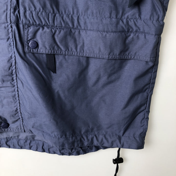 90'S Timberland WeatherGear nylon jacket, men's size L Nylon navy blue type Vintage Second Hand