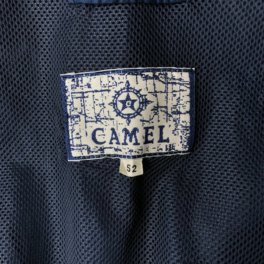 CAMEL Windbreaker Men's XXL polyester navy blue type Vintage Second Hand