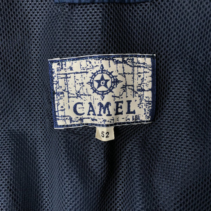 CAMEL Windbreaker Men's XXL polyester navy blue type Vintage Second Hand
